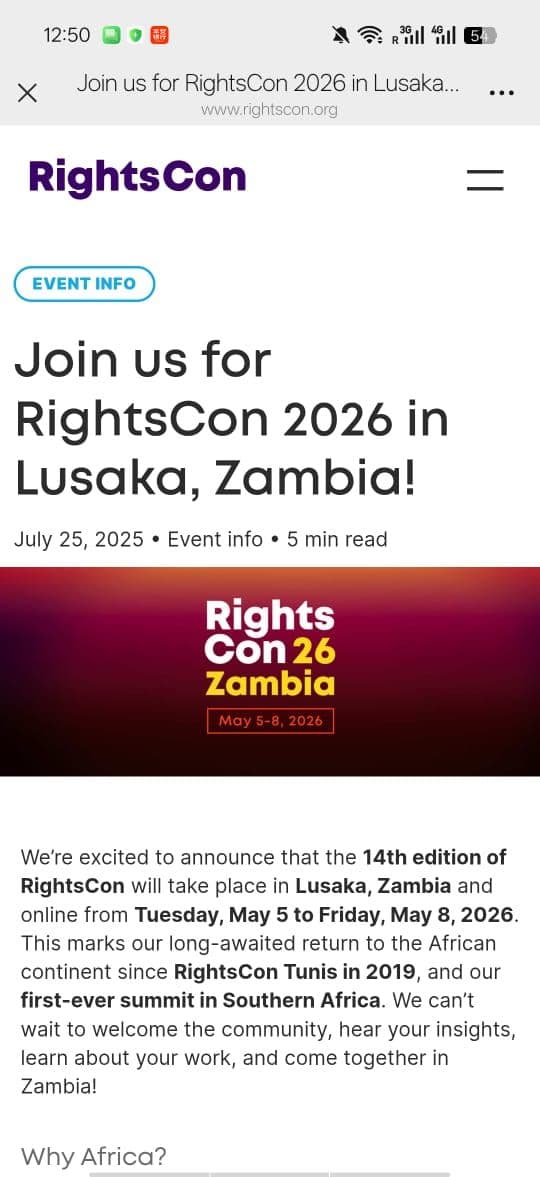 Rights Conference 2026